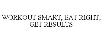 WORKOUT SMART, EAT RIGHT, GET RESULTS