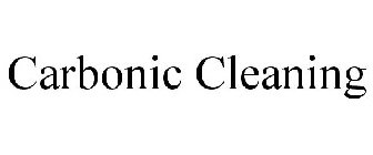 CARBONIC CLEANING