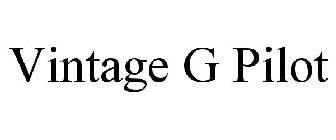 VINTAGE G PILOT