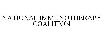 NATIONAL IMMUNOTHERAPY COALITION
