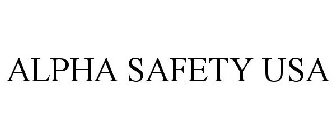 ALPHA SAFETY USA