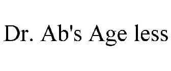DR. AB'S AGE LESS