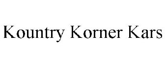 KOUNTRY KORNER KARS