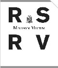 RS MAISON MUMM RV