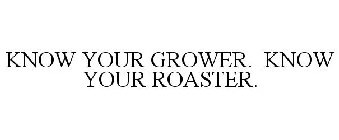 KNOW YOUR GROWER. KNOW YOUR ROASTER.