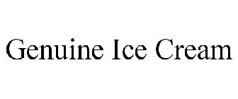 GENUINE ICE CREAM