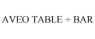 AVEO TABLE + BAR