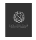 N NAPOLEON'S VALET LUXURY IN MEN GROOMING
