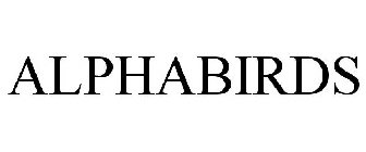 ALPHABIRDS