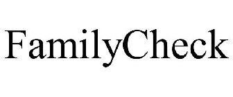 FAMILYCHECK