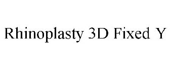 RHINOPLASTY 3D FIXED Y