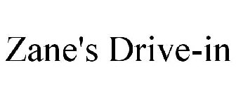 ZANE'S DRIVE-IN