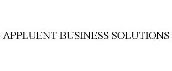 APPLUENT BUSINESS SOLUTIONS