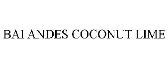 BAI ANDES COCONUT LIME