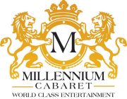 M MILLENNIUM CABARET WORLD CLASS ENTERTAINMENT