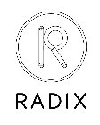 R RADIX