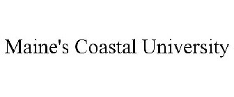 MAINE'S COASTAL UNIVERSITY