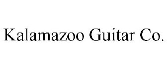 KALAMAZOO GUITAR CO.