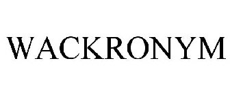 WACKRONYM