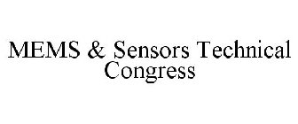 MEMS & SENSORS TECHNICAL CONGRESS