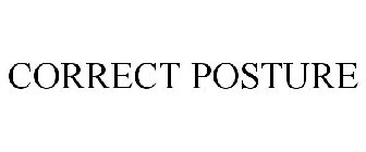 CORRECT POSTURE