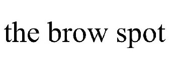 THE BROW SPOT