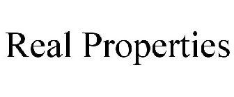 REAL PROPERTIES