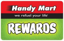 HANDY MART WE REFUEL YOUR LIFE REWARDS