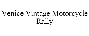 VENICE VINTAGE MOTORCYCLE RALLY