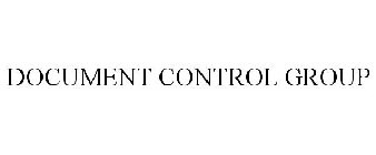 DOCUMENT CONTROL GROUP