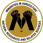 M MINORITIES IN AGRICULTURE NATURAL RESOURCES AND RELATED SCIENCES