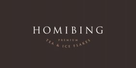 HOMIBING PREMIUM TEA & ICE FLAKES