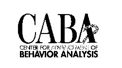 CABA P CENTER FOR ADVANCEMENT OF BEHAVIOR ANALYSIS