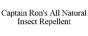 CAPTAIN RON'S ALL NATURAL INSECT REPELLENT