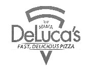MAMA DELUCA'S FAST, DELICIOUS PIZZA