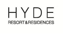 HYDE RESORT & RESIDENCES