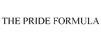 THE PRIDE FORMULA