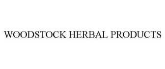 WOODSTOCK HERBAL PRODUCTS