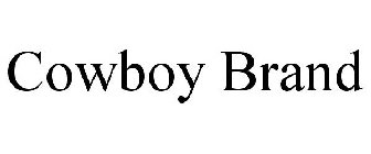 COWBOY BRAND