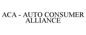 ACA - AUTO CONSUMER ALLIANCE