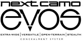 NEXT CAMO EVOS EXTRA-WIDE VERSATILE OPEN-TERRAIN STEALTH CONCEALMENT SYSTEM
