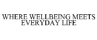 WHERE WELLBEING MEETS EVERYDAY LIFE