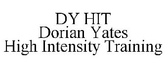 DY HIT DORIAN YATES HIGH INTENSITY TRAINING