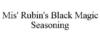 MIS' RUBIN'S BLACK MAGIC SEASONING