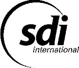 SDI INTERNATIONAL