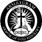 ARMATURAM ARMOR OF GOD MINISTRY EPHESIANS 6:10-18 DESIRE I