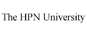 THE HPN UNIVERSITY