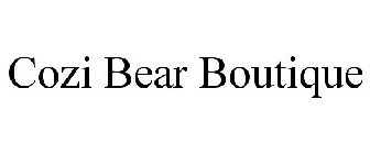 COZI BEAR BOUTIQUE