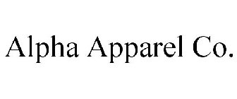 ALPHA APPAREL CO.