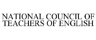 NATIONAL COUNCIL OF TEACHERS OF ENGLISH